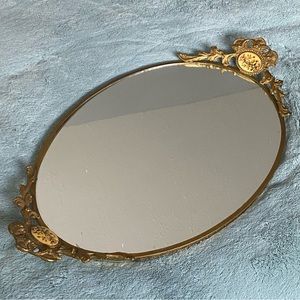 Vintage Vanity Mirror Tray